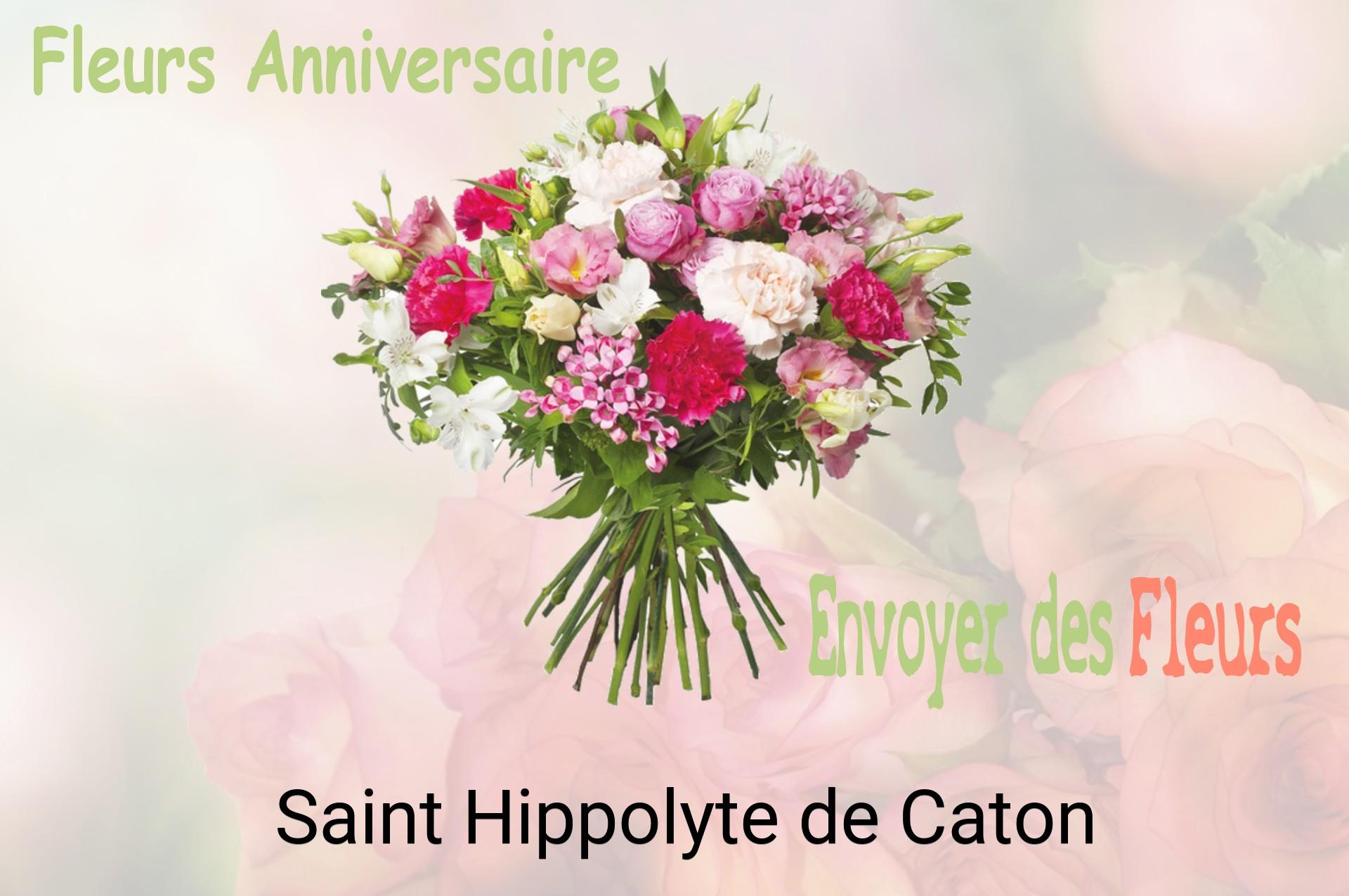 Bouquet de fleurs d’anniversaire livré à Saint-Hippolyte-de-Caton
